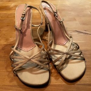 Women’s size 12- BP cream strappy heels